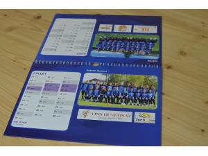 Calendrier muraux avec accroche Club Foot