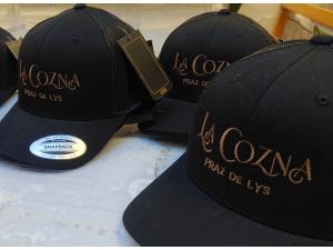 Casquette avec broderie logo entreprise mod�le K-Up KP912 pour La Cozna � Taninges