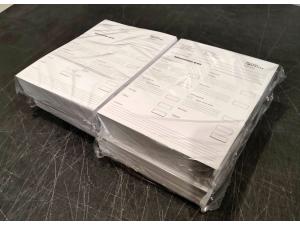 Flyer A5 imprim� quadri couleur sur papier Extra white 120g pour Michel Forestier Opticiens SA � Gen�ve