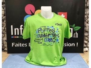 TShirt impression couleur par transfert pour la journ�e portes ouvertes de WTO-OMC � Geneva