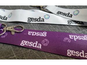 Tour de cou impression couleurs quadri pour GESDA Campus Biotech � Ch�ne-Bourg