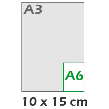 Carte Postale Vertical 10x15 cm