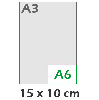 Carte Postale Horizontal 15x10 cm