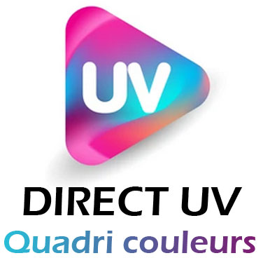 UV Couleurs direct : (Maximum 180x250 mm)