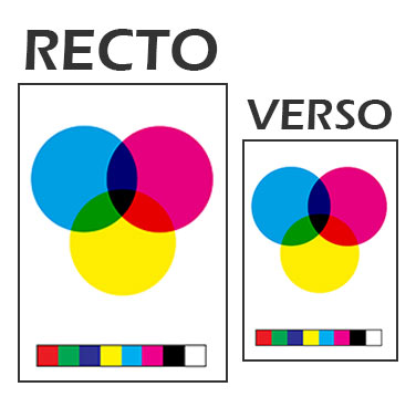 Impression : Recto / Verso Couleurs (Quadri)