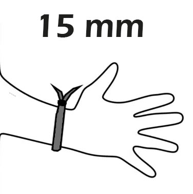 Largeurtissus : 15mm