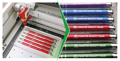 Gravure Laser : (Maximum 10x50 mm)