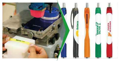 Tampographie : (Maximum 30x15 mm)